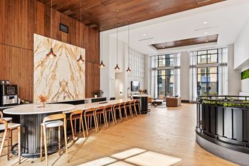 Gourmet coffee bar